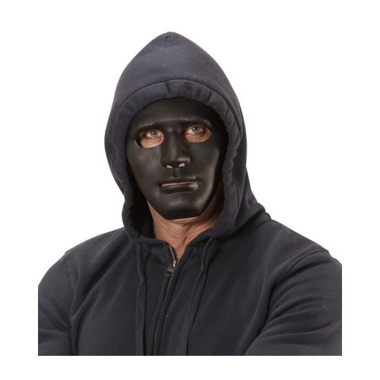 Mascara para disfraces Anonymous Negra.