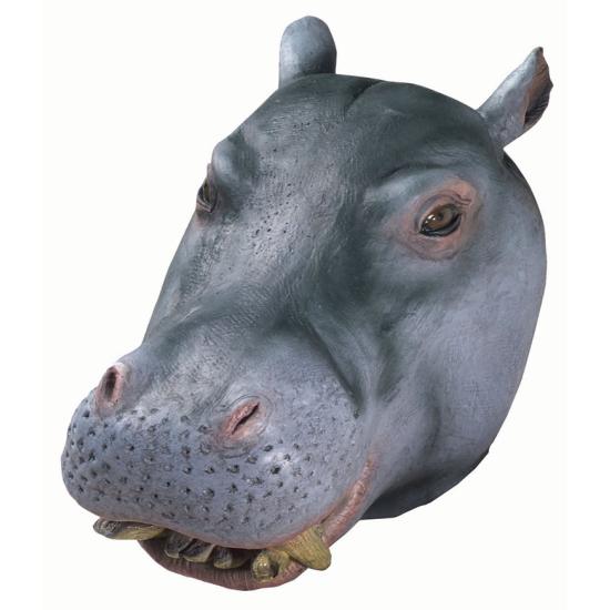Máscara de hipopótamo deluxe