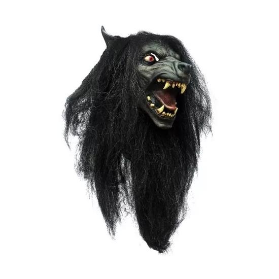 Máscara Hombre Lobo Black Moon 26594 Halloween Terror