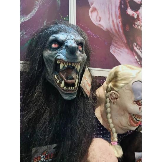 Máscara Hombre Lobo Black Moon 26594 Halloween Terror