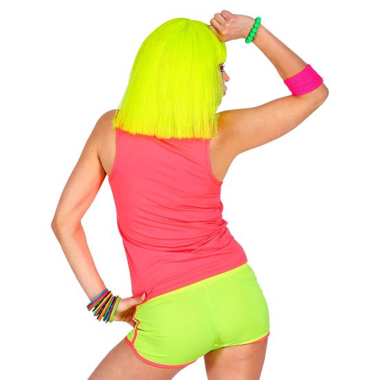 Pantalones Cortos de los  Años 80 Fluorescentes