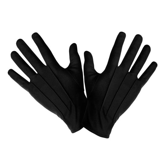 Par de guantes negros 25cm