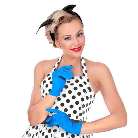 Par de guantes Turquesa 25cm