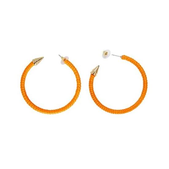 Par de Pendientes naranja  Fluorescentes