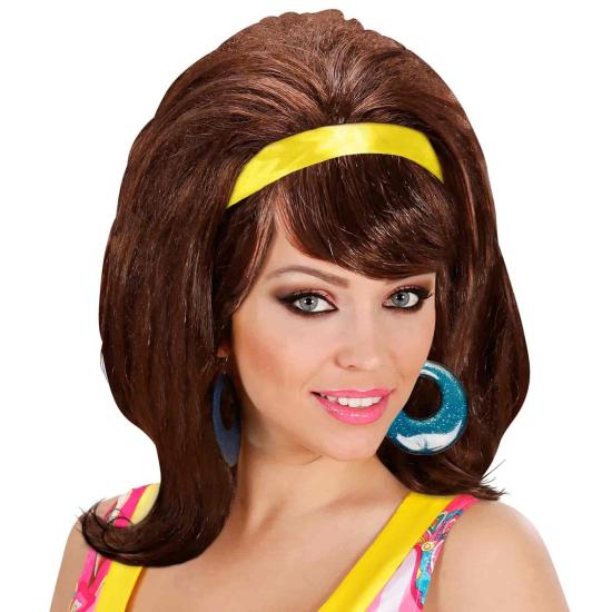 Peluca Años 70 Disco Yeye  Adulta