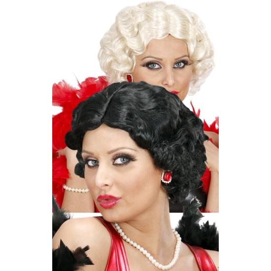 Peluca Cabaret Años 20 2 colores