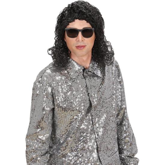 Peluca Rey del Pop En Caja