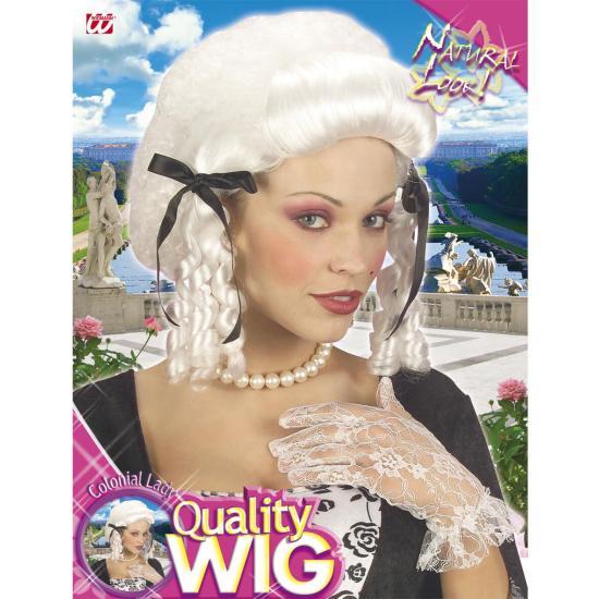 Peluca de Cortesana Lady Colonial.