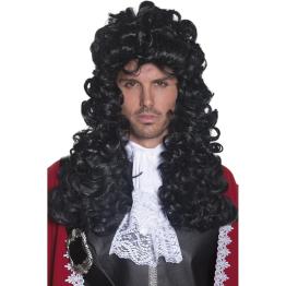 Peluca de Capitán Pirata Garfio Lujo