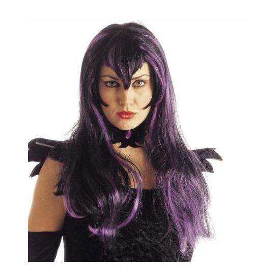 Peluca disfraz Vampira Fashion .