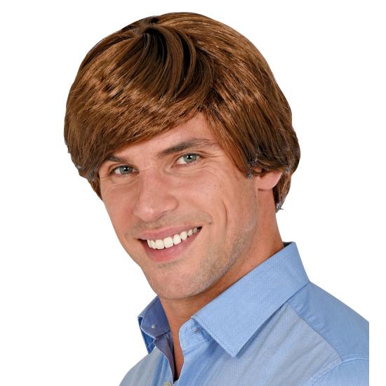 Peluca Hombre Retro Estilo Intelectual – 4 Colores Disponibles