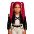 Peluca Infantil K-Pop Mira Rosa con Coletas – Accesorio de Disfraz para Carnaval y Fiestas