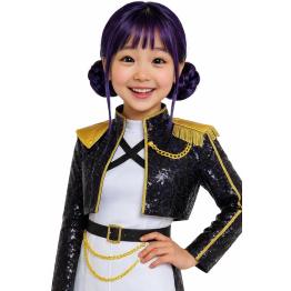 ✨ Peluca K-Pop con Moños Estrellados