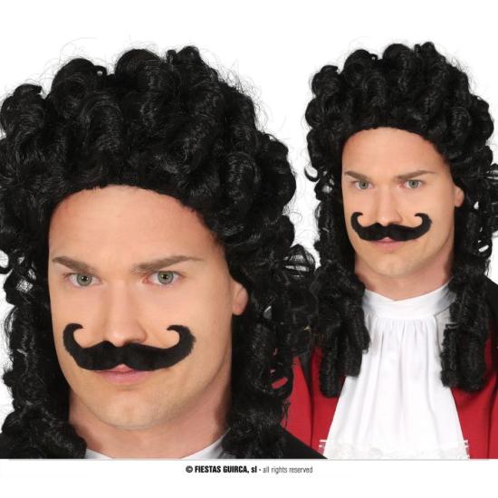 Peluca larga y rizada de Capitán pirata Garfio