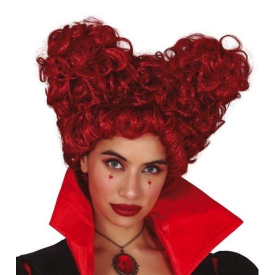 Peluca Reina de Corazones roja