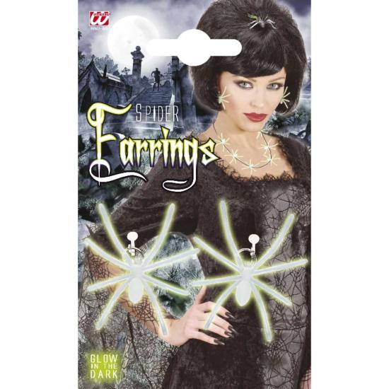 Pendientes de Arañas Fosforescente
