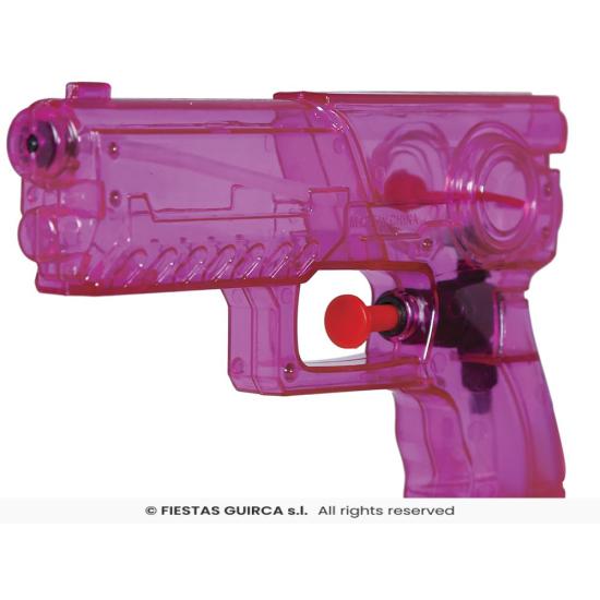 Pistola de Agua Transparente (17 cm) - Juguete para Fiestas de Verano y Graduación