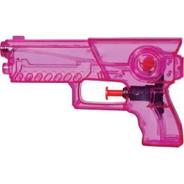 Pistola de Agua Transparente (17 cm) - Juguete para Fiestas de Verano y Graduación