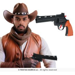 Pistola Magnum para disfraces Cowboy