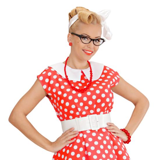 Pulsera años 50 Rosa Pink Ladies . .