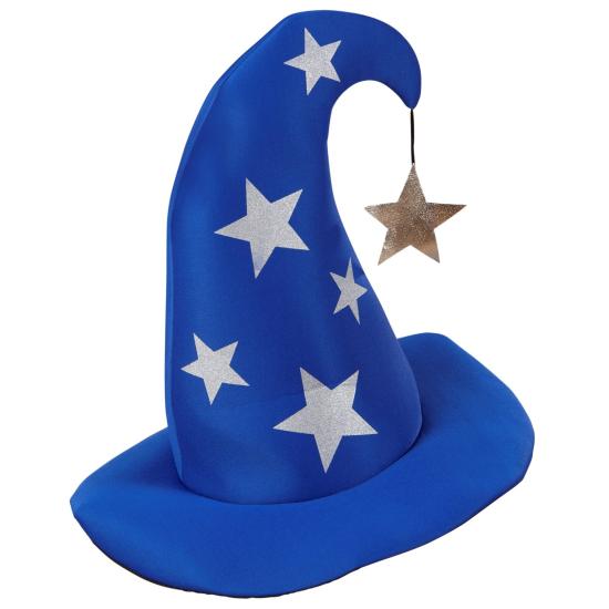 Sombrero de Mago con Estrellas para Adulto