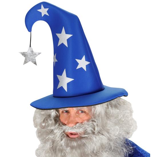 Sombrero de Mago con Estrellas para Adulto