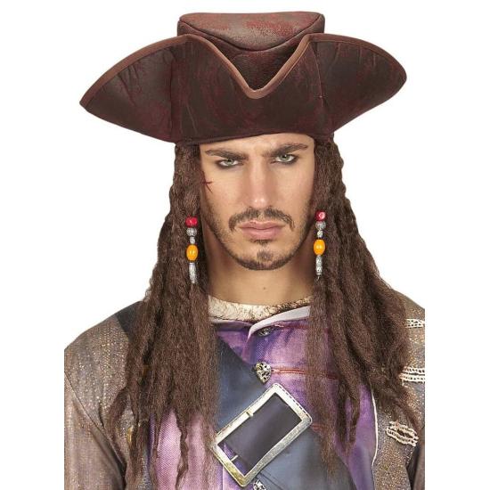 Sombrero de Pirata Caribe Lujo.