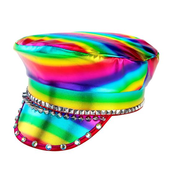 Sombrero de Rockero Arcoiris
