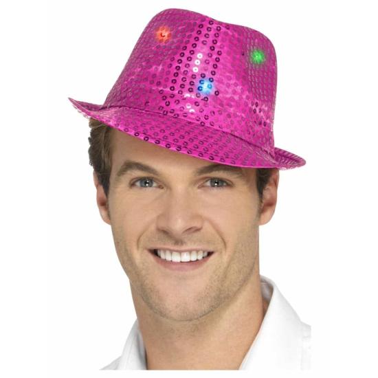 Sombrero Lentejuelas con Led