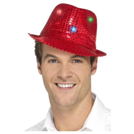 Sombrero Lentejuelas con Led