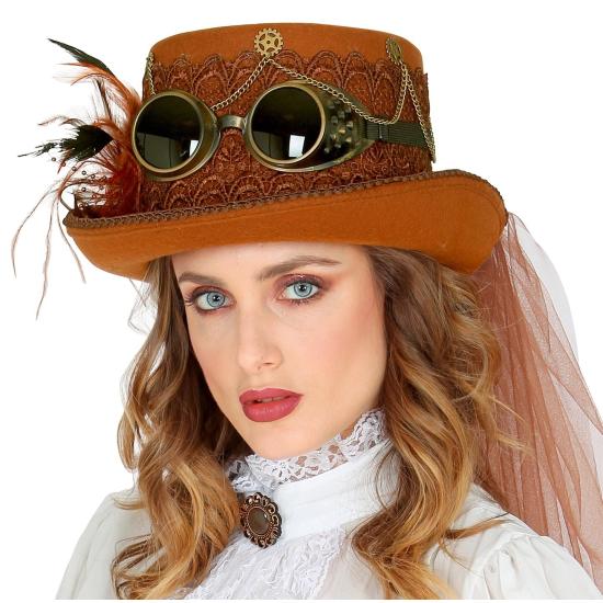Sombrero Lujo Steampunk fieltro