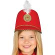 Sombrero majorette rojo infantil