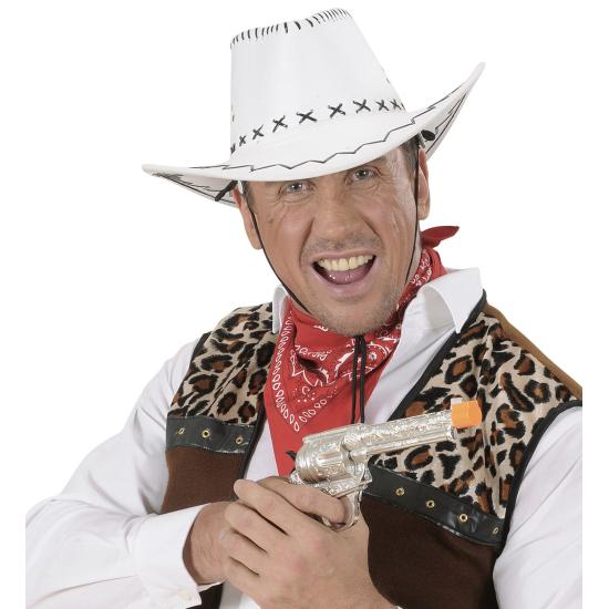 Sombrero Vaquero Agamuzado color Blanco