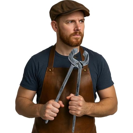 Tenazas de Juguete (40 cm) - Accesorio de Disfraz para Halloween y Fiestas de Obreros