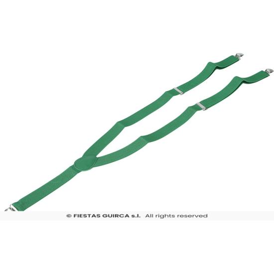 Tirantes Verdes – Accesorio para Disfraz, Carnaval y Fiestas