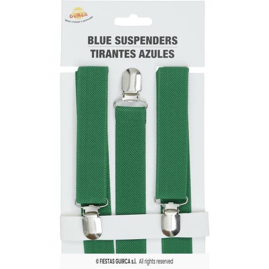 Tirantes Verdes – Accesorio para Disfraz, Carnaval y Fiestas