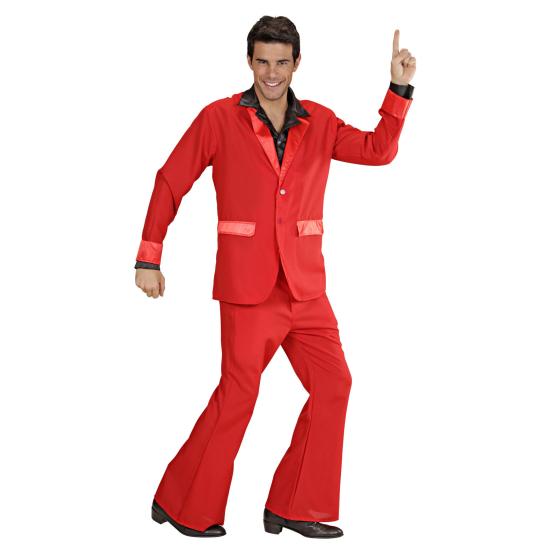 Traje Disco Rojo hombre