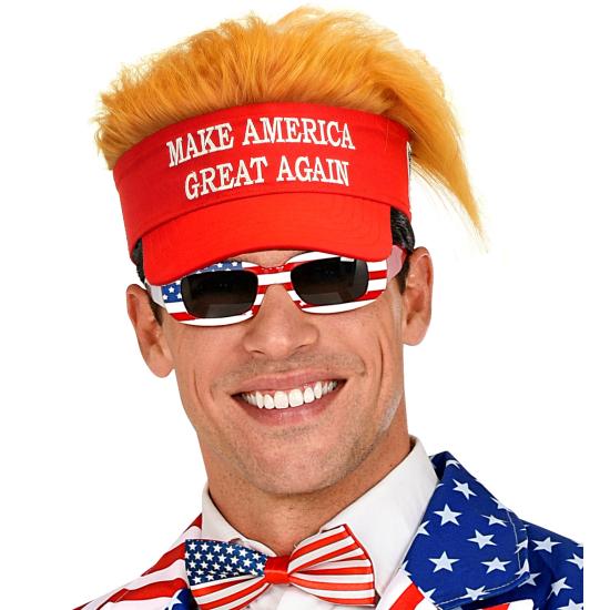 Visera con Pelo de Peluche "Make America Great Again  Donald Trump