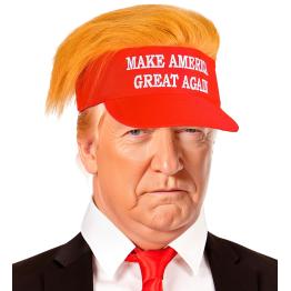 Visera con Pelo de Peluche "Make America Great Again  Donald Trump