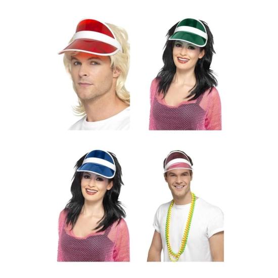 Visera de los Años 80 adultos